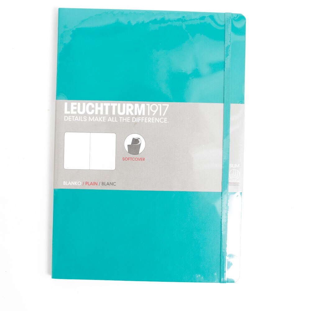 Leuchtturm, Composition Book, Art & School, Softcover, B5, Plain, 255329, Emerald